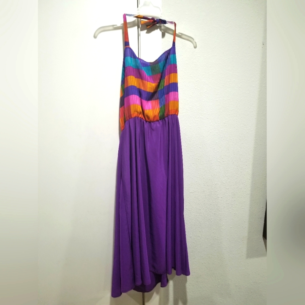 Vintage Caron Chicago sundress L